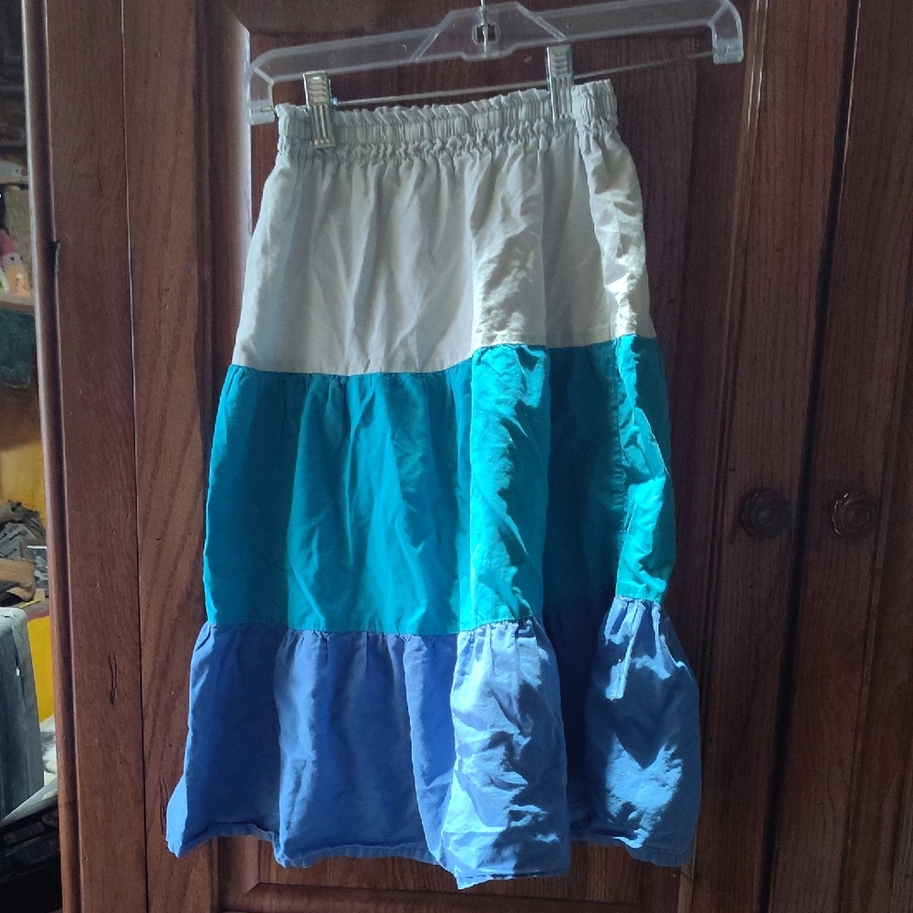 Vintage Gymboree Colorblock Skirt